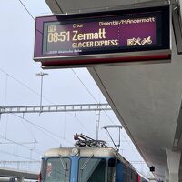 スイス 3 ①グレッシャーエクスプレス