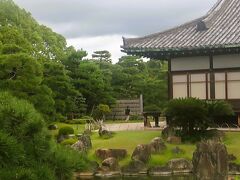 京都-3　二条城c　特別名勝　二の丸庭園（池泉回遊式）☆障壁画展示収蔵館見学