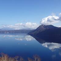 摩周湖ブルー　雲海の硫黄山　神の子池　濃い！川湯温泉　紅葉の道東3