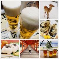 【広島・宮島】久々の飛行機旅♪1泊2日広島旅行、気が付けばビール三昧のビア旅に！＜１日目＞