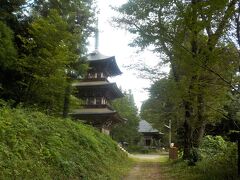 22年夏　東北ツーリング　34日目  弘安寺 中田観音堂から法用寺へ行きました。