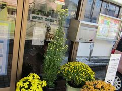 JA前に菊の花（神奈川県松田町）