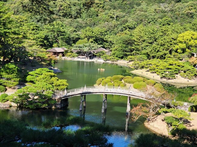 栗林公園→大串自然公園→淡路島