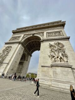 ３年ぶりの海外旅行、６年ぶりにフランス行ってきました。PART2（2022年9月23日　ちょっと凱旋門辺りを街歩き＆ホテルを楽しむ編）