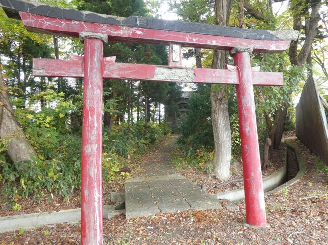 横手市平鹿町下鍋倉上掵11 <br />沖掵神社　という神社がある。
