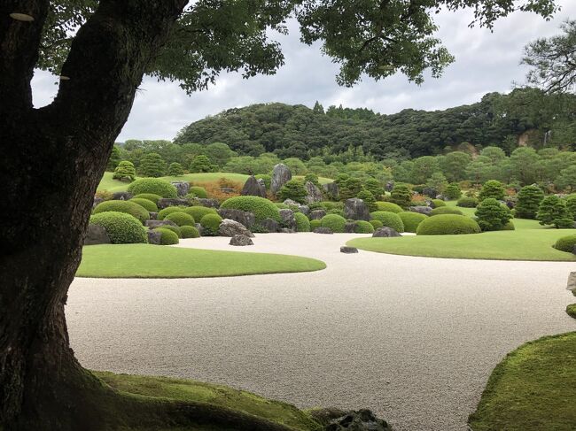 日本一美しい庭園足立美術館と国宝松江城