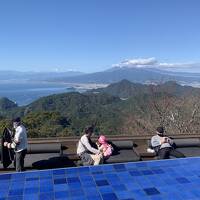 天気予報で三島で富士の絶景が見れることを確認して湯河原１泊２日の旅