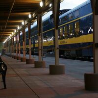 アメリカ旅行記～2022 フェアバンクス編～その6“アラスカ鉄道/フェアバンクス駅”