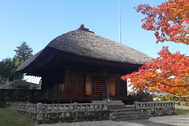 平安時代末期に建てられた薬師堂を見に!