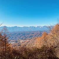 アルプス展望の信州100名山　虫倉山へ