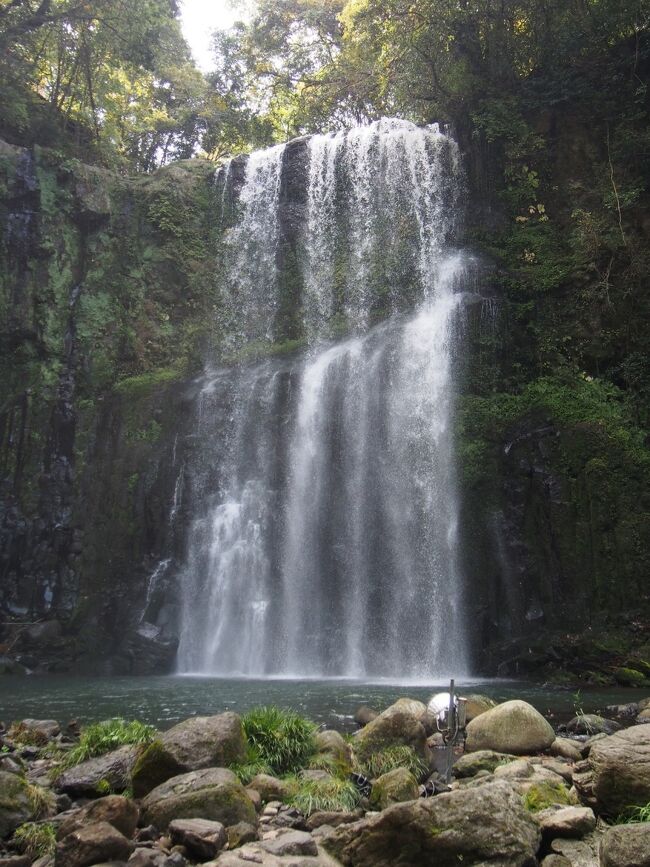 福岡・大分お手軽湯めぐり旅（４）　滝メグラーが行く２５４　スーツ姿で滝めぐり　天瀬三瀑