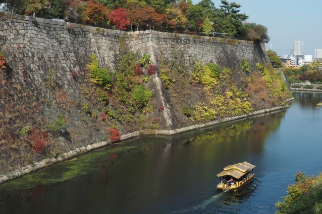 初めてのオフ会、場所は秋の京都と大阪。<br />4トラ友達のcherikoさん、akikoさんと<br />洛北で早めの紅葉を楽しんだあとは<br />もう1人のメンバー、yokoさんも合流して<br />アフタヌーンティーを楽しみます。<br />（この旅行記はここからスタートします）<br /><br />翌日は大阪に移動してさらにもう1人。<br />あまいみかんさんを迎えて<br />大阪城見学とホテルランチで<br />さらに話に花を咲かせました。<br /><br />女3人と書いて「姦しい」<br />ならば女5人ではなんと読む！？<br /><br />やかましい？<br />おそろしい？<br />近寄りたくない？<br /><br />答えは全て正解、かもしれない( ´艸｀)<br /><br />〈旅程〉<br />★2022/11/09 羽田→伊丹→京都<br />・詩仙堂<br />・圓光寺<br />・赤山禅院<br />・アフタヌーンティー（リッツカールトン京都）<br />【宿泊】ホテルインターゲート京都 四条新町<br /><br />★2022/11/10 京都烏丸→大阪→伊丹→羽田<br />・大阪城<br />・ランチ（ウェスティン大阪）<br /><br />〈cheriko330さんの旅行記〉<br />https://4travel.jp/travelogue/11798848<br /><br />〈表紙写真〉<br />大阪城（大阪市中央区）