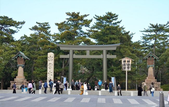 島根・山口3日間（２）出雲大社、足立美術館、玉造温泉・保性館(泊)