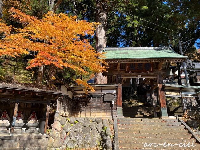 紅葉真っ盛りの野沢温泉で湯浴みの旅★《２》河一屋旅館（2022）