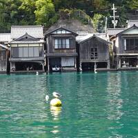 大混雑の城崎温泉　伊根で遊覧船　天橋立　山陰名湯（玉造、三朝、城崎）の旅４