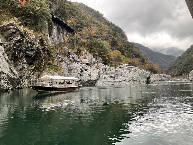 11月23日、Y旅行社の日帰りバスツアーに申し込み参加した。朝8:20集合、夜8:30までので中身の濃いツアーでした。出発時は雨が降っていました。目的地に着くと雨は止んで雨具なしで見学出来たのはラッキーでした。このツアーは全国旅行支援対象でしたが、クーポンは徳島県が上限になったのでありませんでした。阪神地方に住んでいあすが、近くにこんな名所があるのを噂には聞いていましたが実際に行けてよかったです。