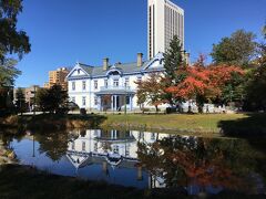 紅葉の札幌　中島公園