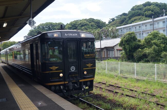 ２０２２年夏の一人旅第２弾は九州へ。<br />北海道が続いていたので正反対の九州というのも一つの理由ですが、最大の理由は４７都道府県のうち訪れたことがないのが佐賀県のみであること。３０代のうちには制覇したいなと思っていたので、佐賀を含めた旅をすることにしました。<br /><br />工程はこんな感じ<br />１日目：福岡空港⇒福岡城⇒名護屋城⇒佐賀城⇒伊万里<br />２日目：伊万里⇒たびら平戸口⇒平戸城⇒千綿⇒新鳥栖⇒熊本<br />３日目：友人と熊本観光（省略）<br />４日目：熊本⇒網田⇒三角⇒熊本空港<br /><br />グルメあり、絶景あり、城巡りあり、鉄分ありという盛り沢山の旅を計画しました。<br />相変わらず分単位まで細かく作った計画ですが果たして時間通りすべて巡ることは出来るのでしょうか。<br /><br />最終日後半は網田を出発し、終点の三角まで行ってそこからＡ列車で行こうで熊本に戻るという工程です。<br /><br />では、最終日後半戦のスタートです。