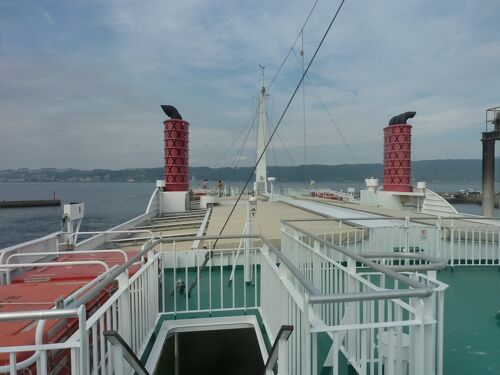 鹿児島市2泊旅【2日目：桜島フェリー単純往復乗船】』桜島・古里温泉