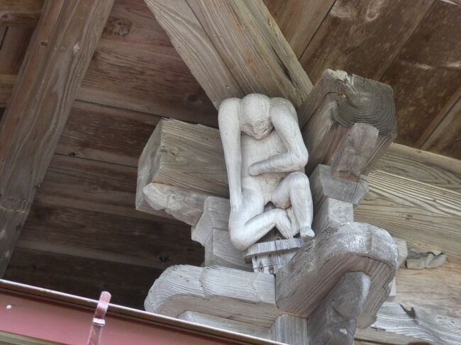 神社の屋根を支えている力士は、秋田ならではのもので、県内70箇所以上の神社にいる。<br /><br />10月30日に訪問した湯沢市で最後かと思ったが、<br />11月25日何気なくGoogleマップを見ていたら、あれ？<br /><br />というのがあり、検証のため、訪問してみた。