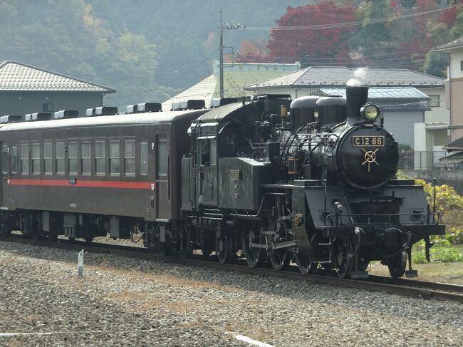 秋の関東乗り鉄たび、その４（水戸黄門と蒸気機関車）