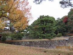 皇居・乾通りを歩きました皇居③道潅濠より乾門迄