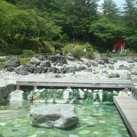 草津は湯畑だけじゃない！西の河原公園や地蔵の湯（足湯・顔湯）などを散策しました。