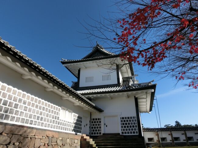 １日だけの用事で大阪から東京に行くことになったのですが、前後泊することになって前日と翌日の予定が丸々空いてしまったので、単純に往復するのをやめて、運賃が少しでも安くなるようにルートを考えながら、寄り道旅行をすることにしました。まずは往路、大きく北に迂回して、金沢に立ち寄ります。