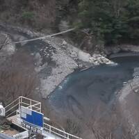 寸又峡温泉で忘年会