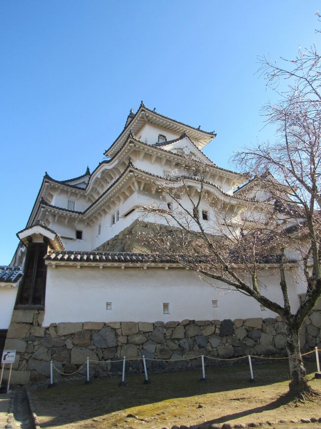コロナ禍に入り、海外旅行に行けなかった分、国内旅行だけで十分楽しめた2022年。<br />今年の締めくくりにふさわしいのは、国宝「姫路城」。<br />阪急電車→JRで日帰り旅行!<br />