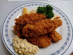 銀座に冬の味覚カキフライを食べに行く