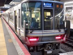 Ｌ　ＤＥＣ　２０２２　　テツ旅１７・・・・・③ＪＲ京都線新快速