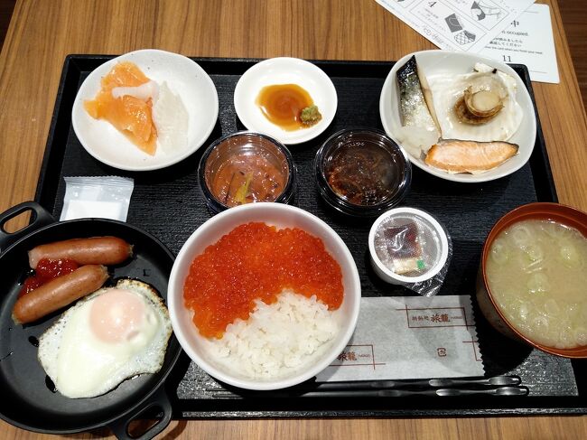 今年の5月以来の小樽旅。前夜はこの旅の最大の目的だった「あん肝」に舌鼓。その他にも美味しい蝦蛄に牡丹海老、ラーメン、〆パフェと食べすぎなくらいに食の小樽を堪能した。そして2日目にして最終日の今日は....朝から霙まじりの雨が降るなか小樽町歩きをすることに。天気が良くなかったので路線バスも活用して短い時間ながら楽しんだ。