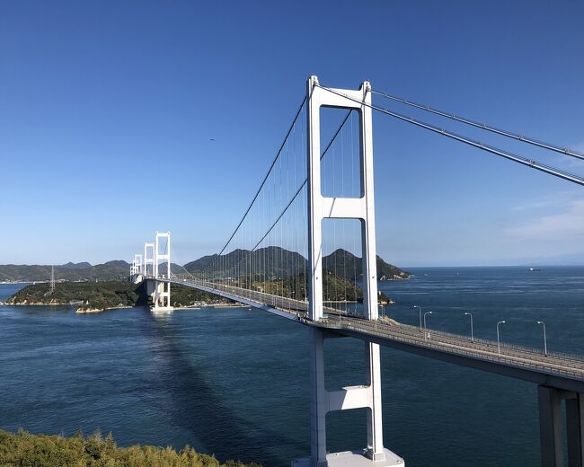 昨年に続きY子と道後温泉一泊の旅行記になります。<br />今年のプチ観光は今治に行ってみましょう)^o^(<br />翌日はちょっと観光、ショッピング<br />