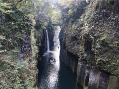 高千穂峡　(高千穂神社から遊歩道で)