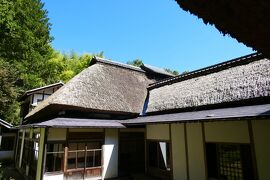 秋の松茸グルメ旅♪　Vol.43 ☆別所温泉：常楽寺　美しい茅葺屋根と古松♪