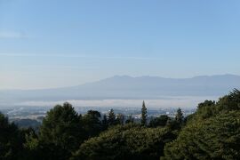 秋の松茸グルメ旅♪　Vol.120 ☆ザ・ひらまつ・軽井沢御代田：スイートルームテラスから朝風景♪