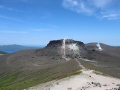 支笏湖と樽前山登山