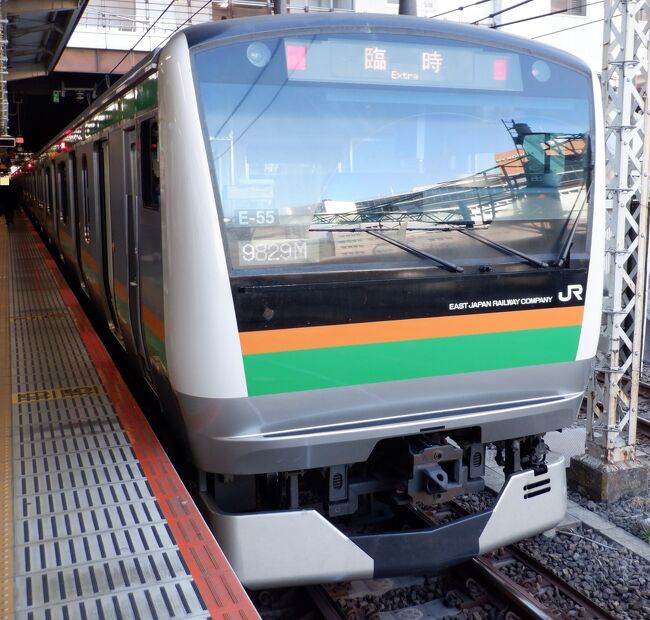 ＪＲ山手線は渋谷駅改良工事の為、いつもと大幅に変わっていました( ﾟДﾟ)<br />珍しい臨時電車が走ったので、乗ってきました。