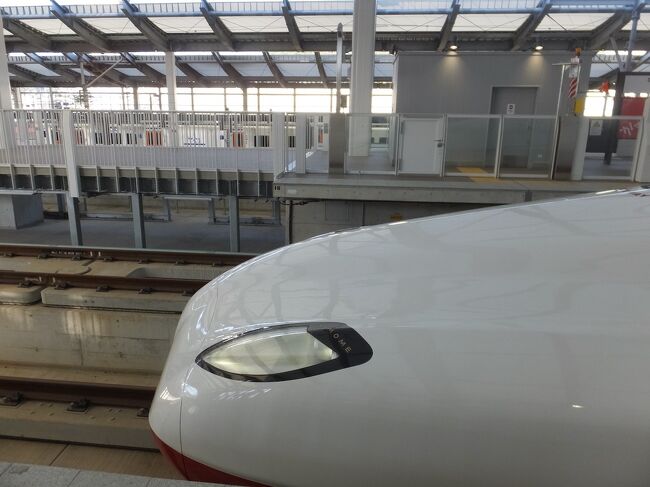 開業１ヶ月後。西九州新幹線で佐賀から長崎へ。
