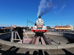 ’２２　年末年始静岡旅行１１　トーマス号転車台見学＆トーマスフェア