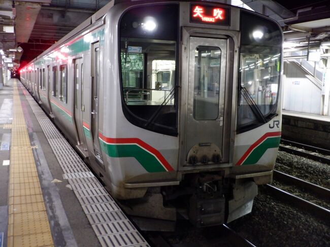福島駅からＪＲ東北本線に乗りました。