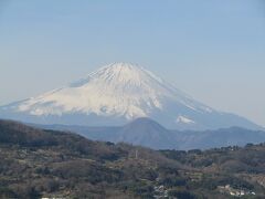 吾妻山公園から見る富士山（二宮町）