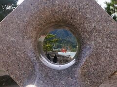 宮島-2　安芸の宮島＊厳島　世界遺産登録記念碑　☆平清盛像-日本三景碑も　
