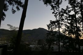 真冬の箱根旅♪　Vol.10 ☆強羅：レジーナリゾート箱根雲外荘　あけぼの外輪山♪