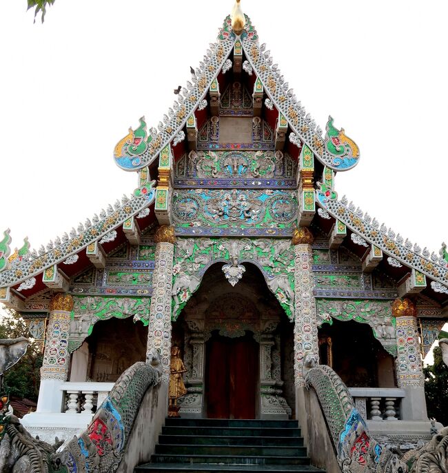 団塊夫婦の東南アジア縦断の旅・２０２３ータイ（７）チェンライ町中の寺院を歩いて巡る。