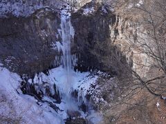 厳冬期の華厳の滝