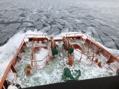 ⑨流氷ダブルクルーズと雪と光に包まれる5つの冬まつり　白銀の北海道感動の旅　3日目の1  道の駅たきのうえ～ガリンコ号