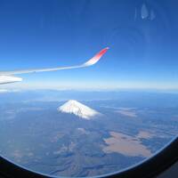 富士山に感動♪　202112大阪①