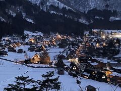 2023　御翔印旅〈２〉飛騨　雪の白川郷　ライトアップ　セントレア　中部国際空港　